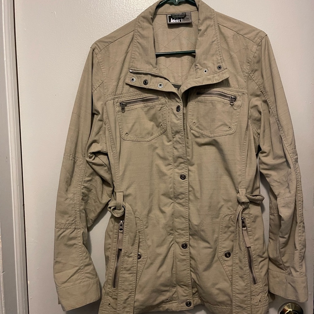REI Tan Utility Jacket for Women